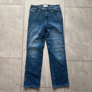 FRAME Le High Straight Jeans